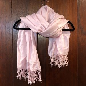 Light Pink Pashmina Scarf